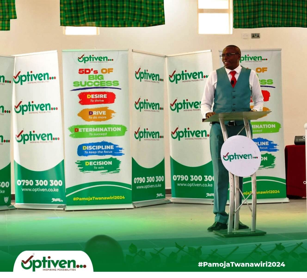 Optiven's Green Army Ushers in 2024 with an Inspirational Thanksgiving Gathering