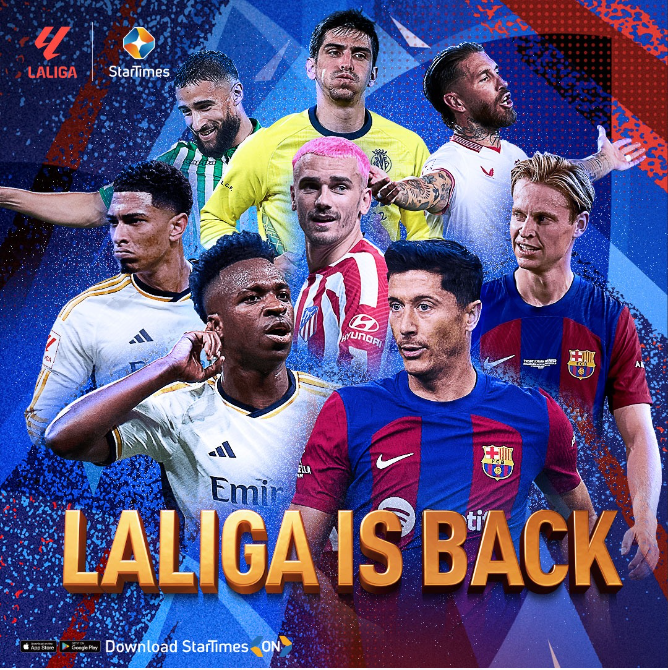 StarTimes Secures 5-Season Broadcast Rights for LALIGA in Sub-Saharan Africa