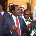 ‘Where is IG Kanja and NIS Director General Haji?’ Kalonzo asks?